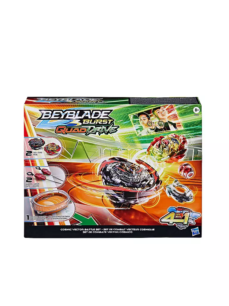 HASBRO | Beyblade Burst QuadDrive Cosmic Vector Battle Set | keine Farbe