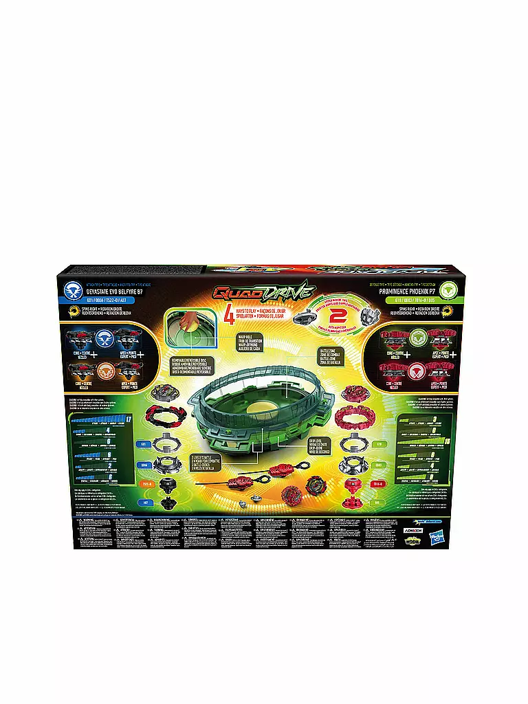 HASBRO | Beyblade Burst QuadDrive Interstellar Drop Battle Set | keine Farbe