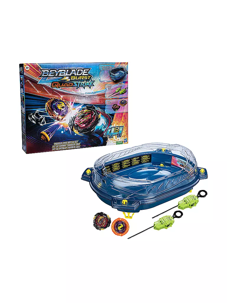 HASBRO | Beyblade Burst QuadStrike Thunder Edge Battle Set | keine Farbe