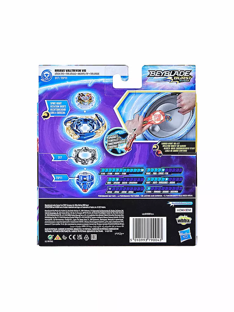 HASBRO | Beyblade Burst Rise Speedstorm Spark Power Starter | keine Farbe