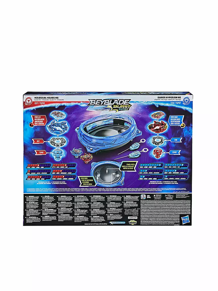 HASBRO | Beyblade Burst Rise Speedstorm Volt Knockout Battle Set | keine Farbe