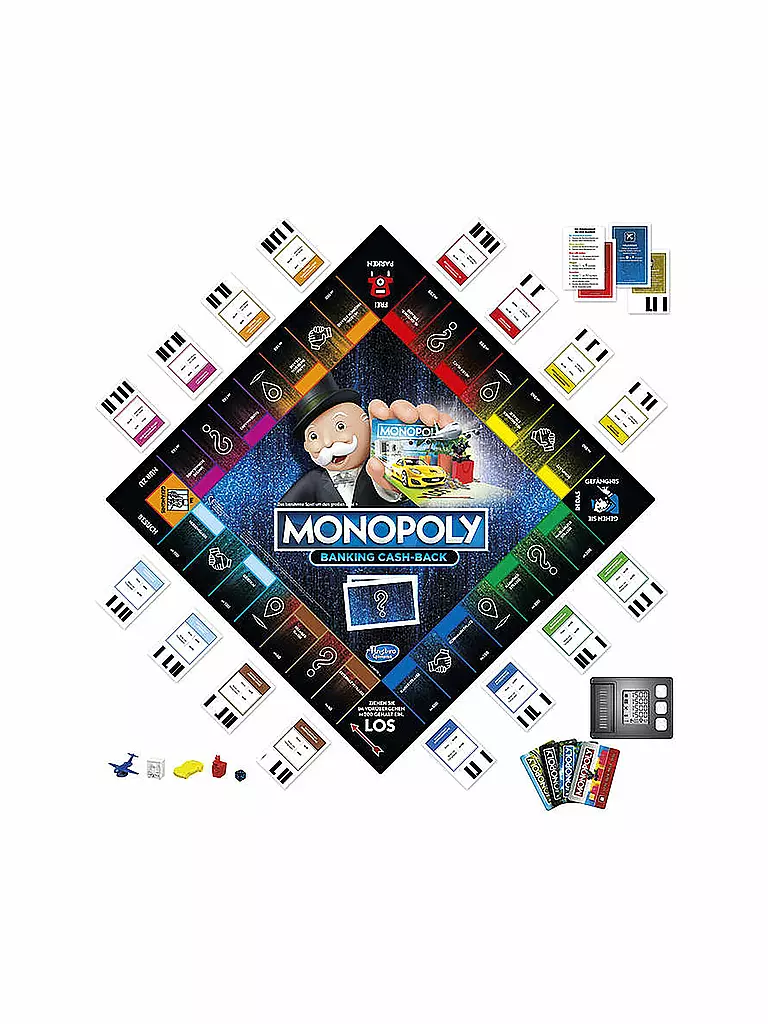 HASBRO | Brettspiel - Monopoly Banking Cash-Back | keine Farbe