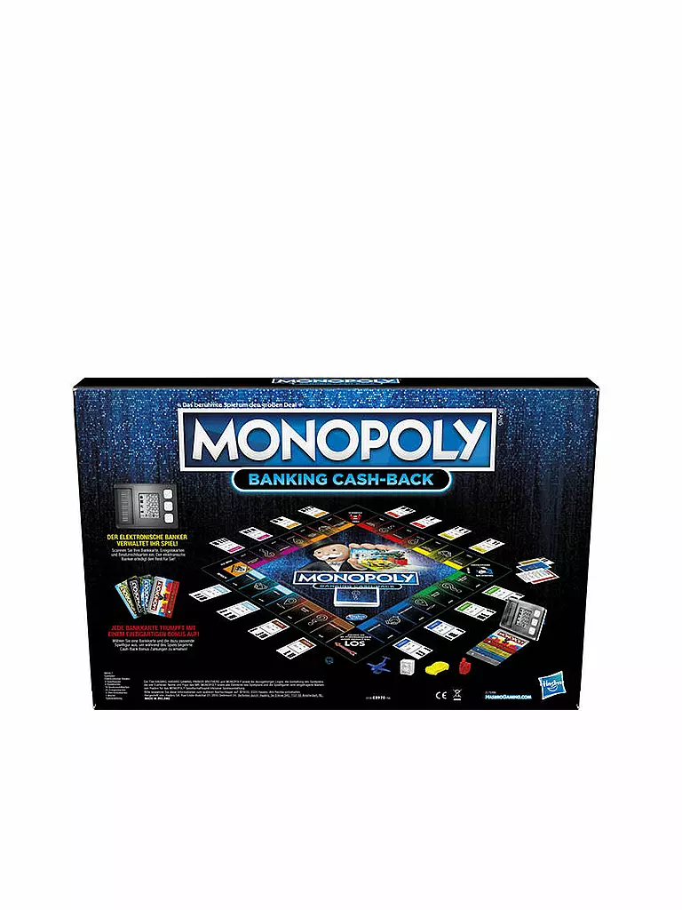 HASBRO | Brettspiel - Monopoly Banking Cash-Back | keine Farbe