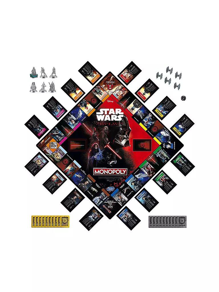 HASBRO | Brettspiel - Monopoly Dark Side Edition | keine Farbe