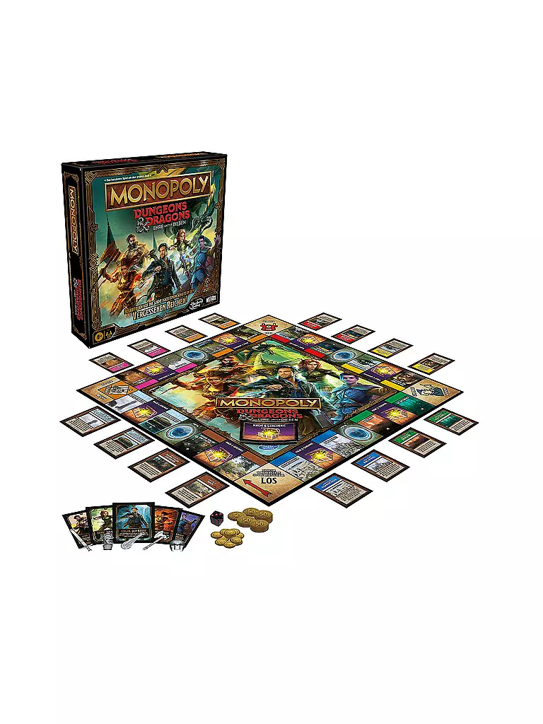 HASBRO | Brettspiel - Monopoly Dungeons & Dragons: Ehre unter Dieben | keine Farbe
