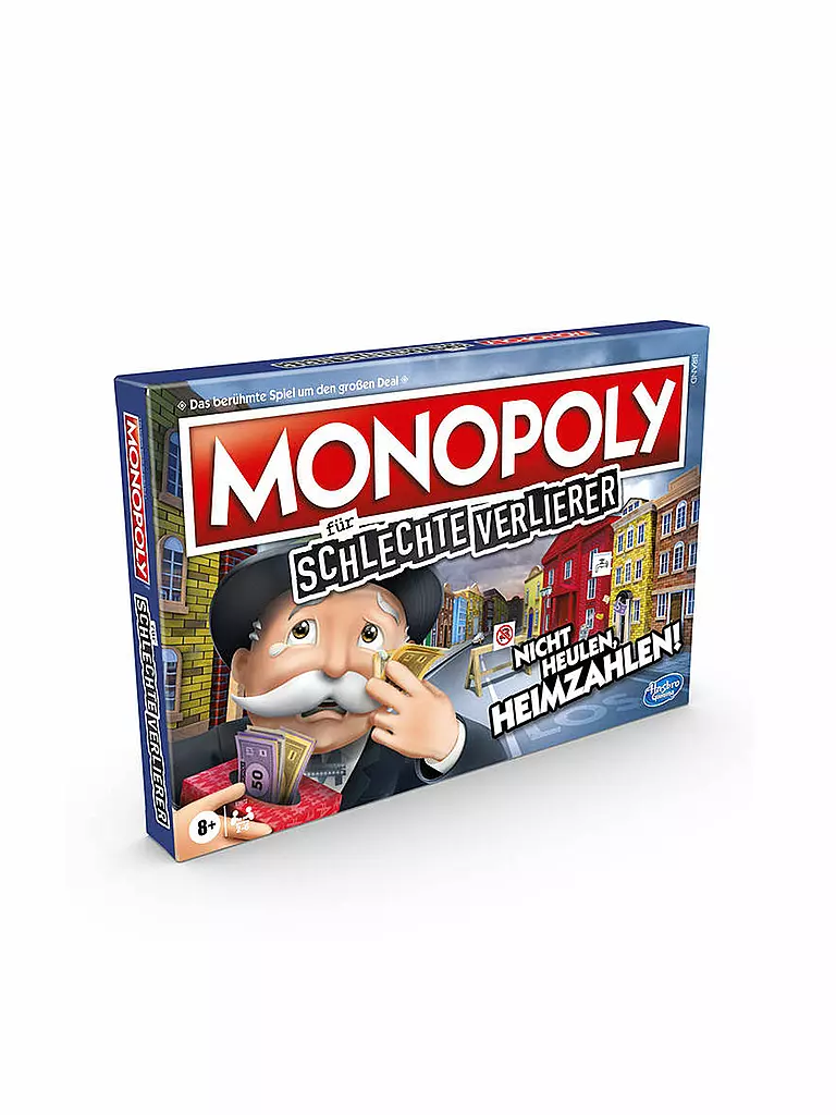 HASBRO | Brettspiel - Monopoly für schlechte Verlierer | keine Farbe