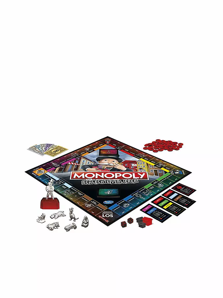 HASBRO | Brettspiel - Monopoly für schlechte Verlierer | keine Farbe