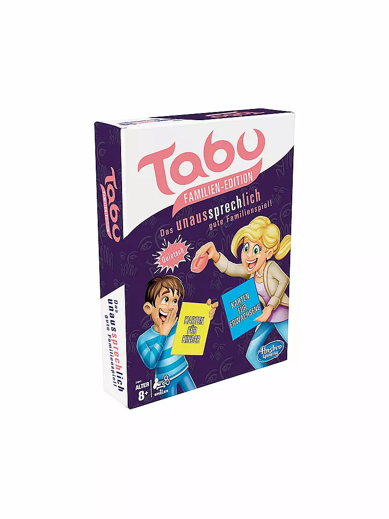 HASBRO | Brettspiel - Tabu Familien Edition | keine Farbe