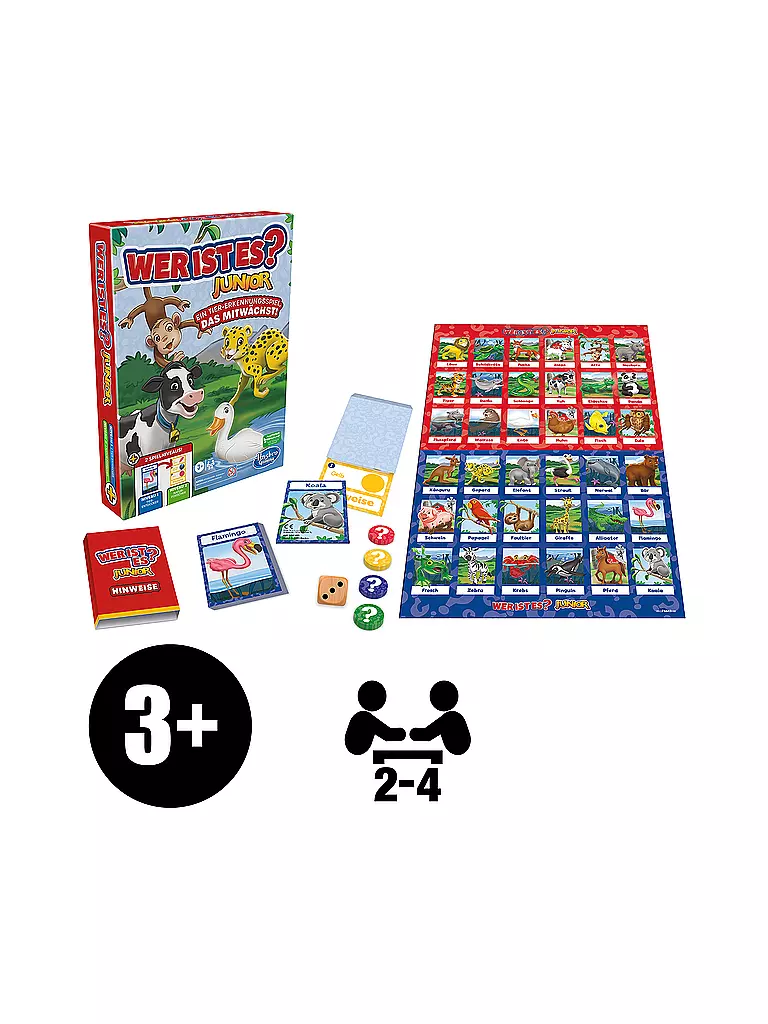 HASBRO | Brettspiel - Wer ist es? Junior | keine Farbe