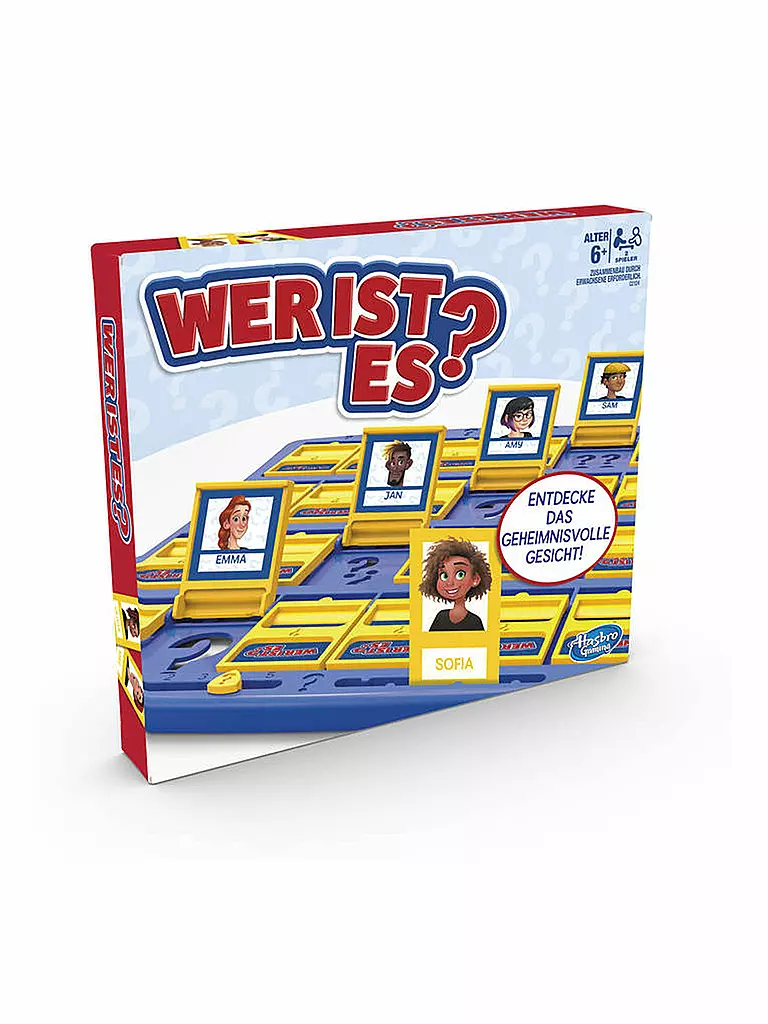 HASBRO | Brettspiel - Wer ist es? | keine Farbe