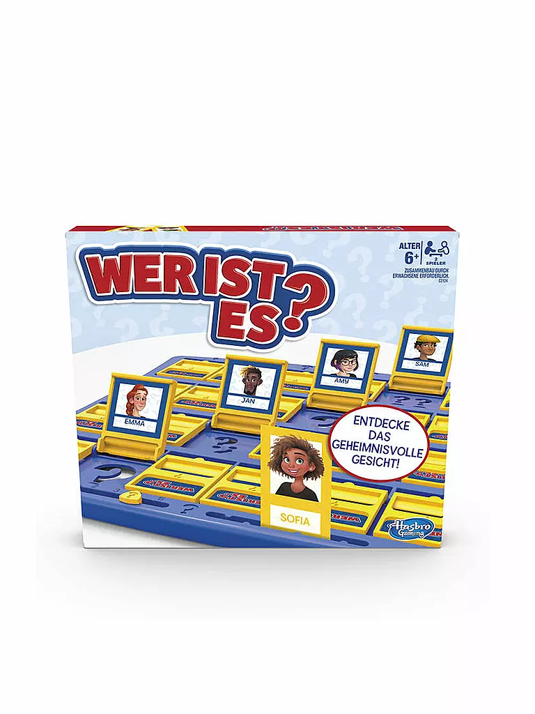 HASBRO | Brettspiel - Wer ist es? | keine Farbe