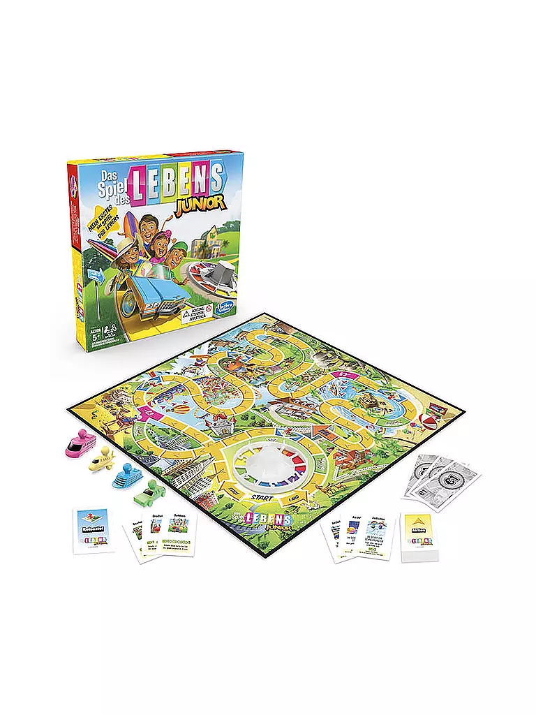 HASBRO | Das Spiel des Lebens Junior | keine Farbe