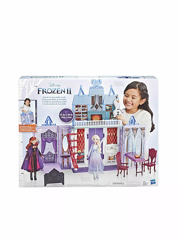 HASBRO | Disney Die Eiskönigin Arendelle Schloss für unterwegs | keine Farbe