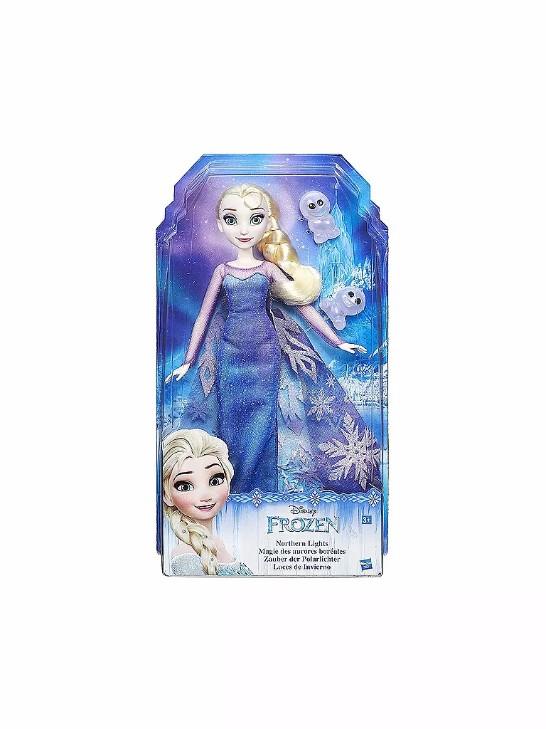 HASBRO | Disney Frozen - Die Eiskönigin - "Zauber der Polarlichter Elsa und Schneechen" Spielset  | 