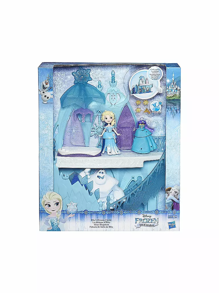 HASBRO | Disney Frozen - Die Eiskönigin - Little Kingdom Elsa's Eispalast | transparent