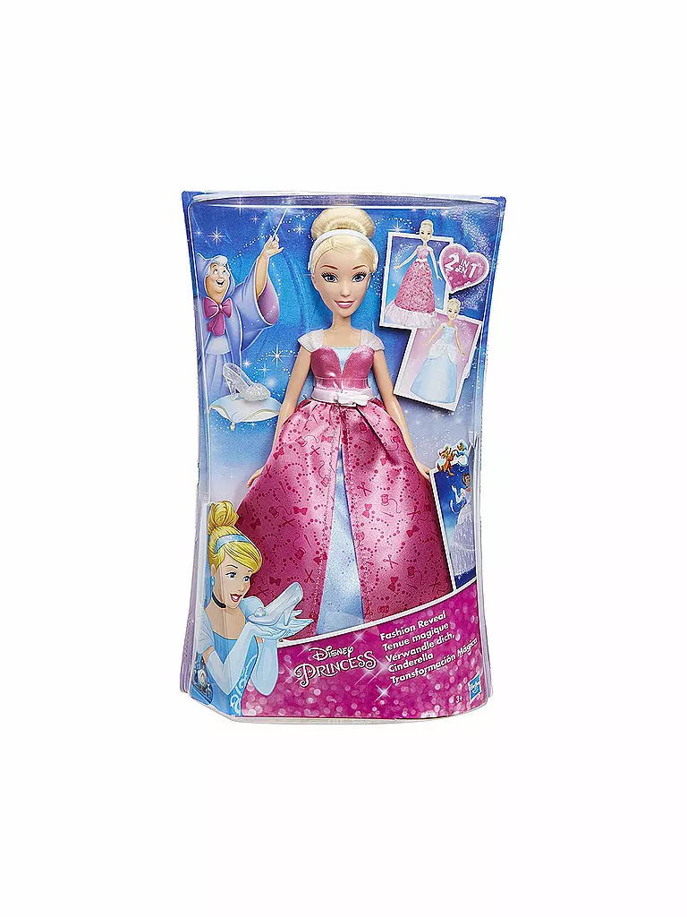 HASBRO | Disney Prinzessin - "Verwandle dich" Cinderella Puppe  | 
