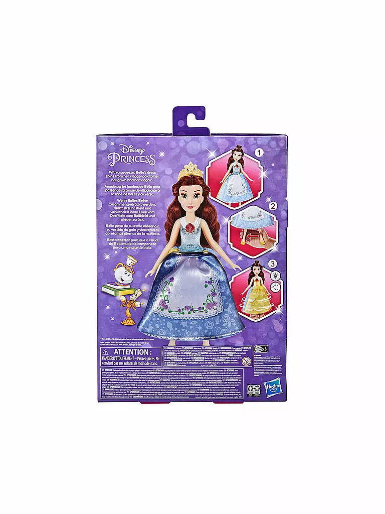 HASBRO | Disney Prinzessin Zauber Kleid Spin and Switch | keine Farbe