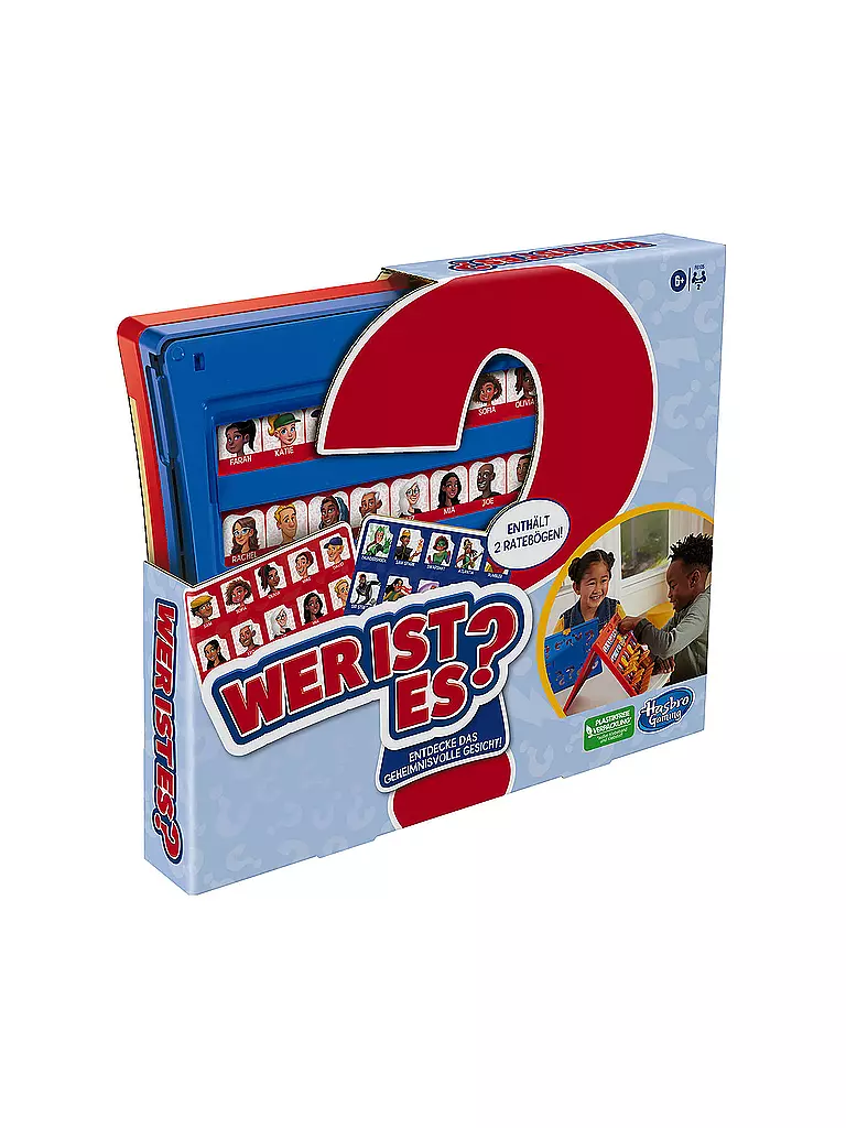 HASBRO | GUESS WHO Wer ist es? | keine Farbe