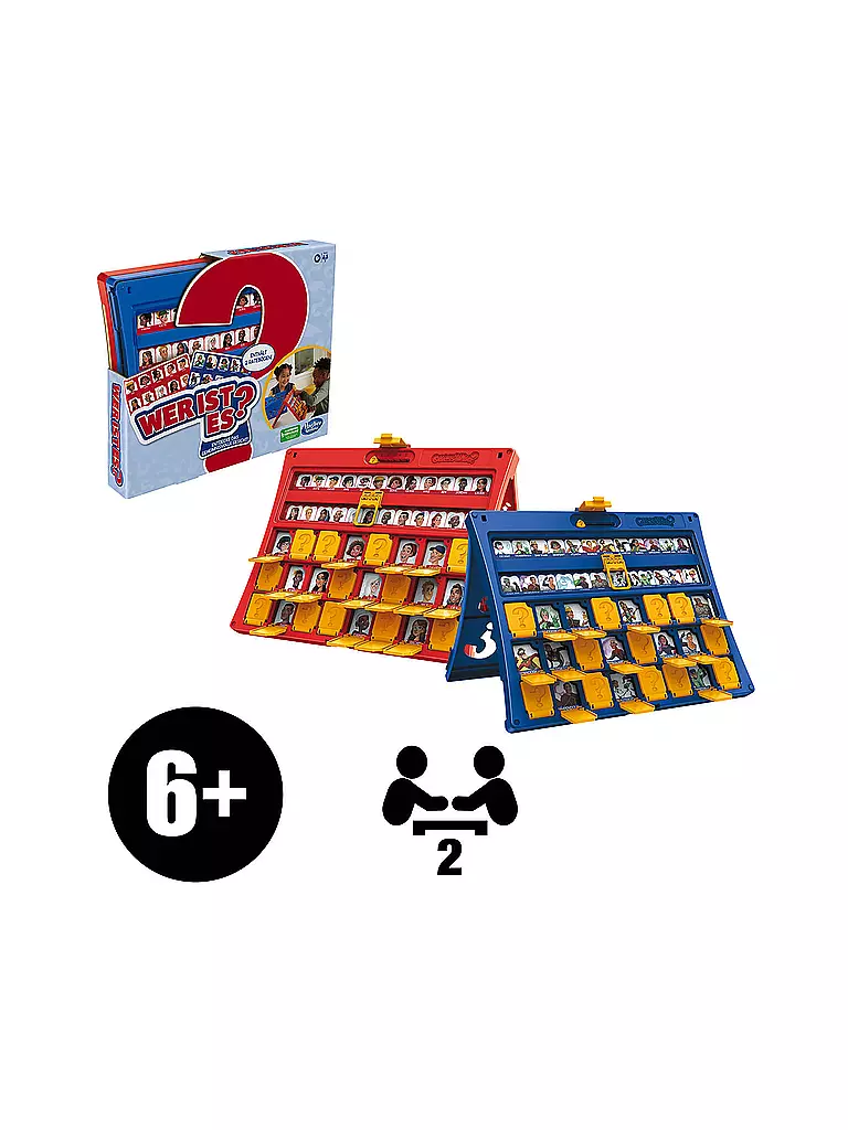 HASBRO | GUESS WHO Wer ist es? | keine Farbe