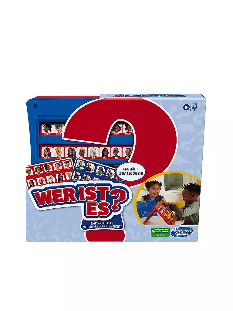 HASBRO | GUESS WHO Wer ist es? | keine Farbe