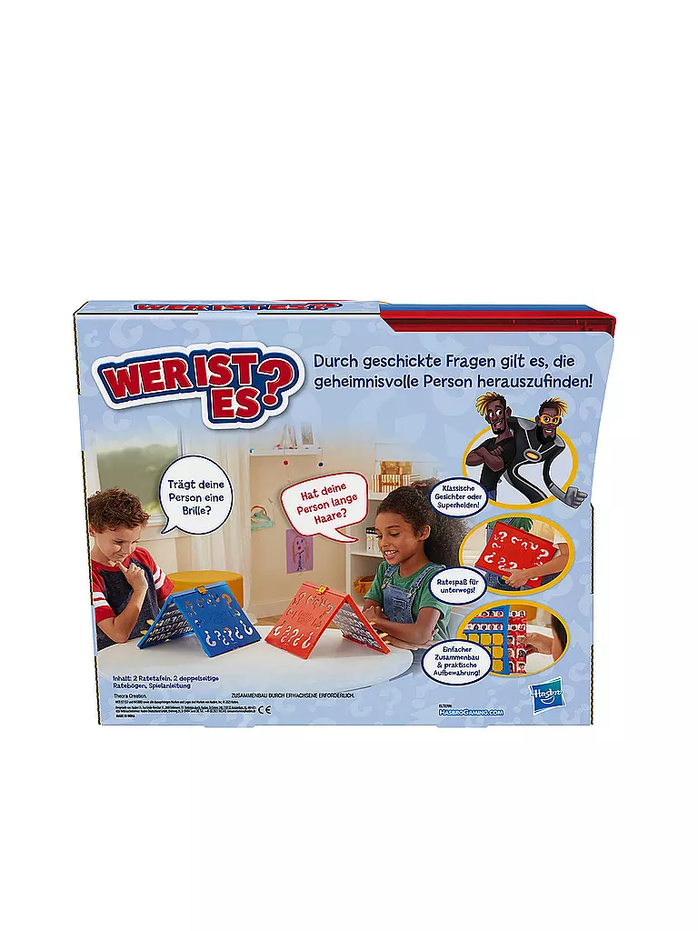 HASBRO | GUESS WHO Wer ist es? | keine Farbe
