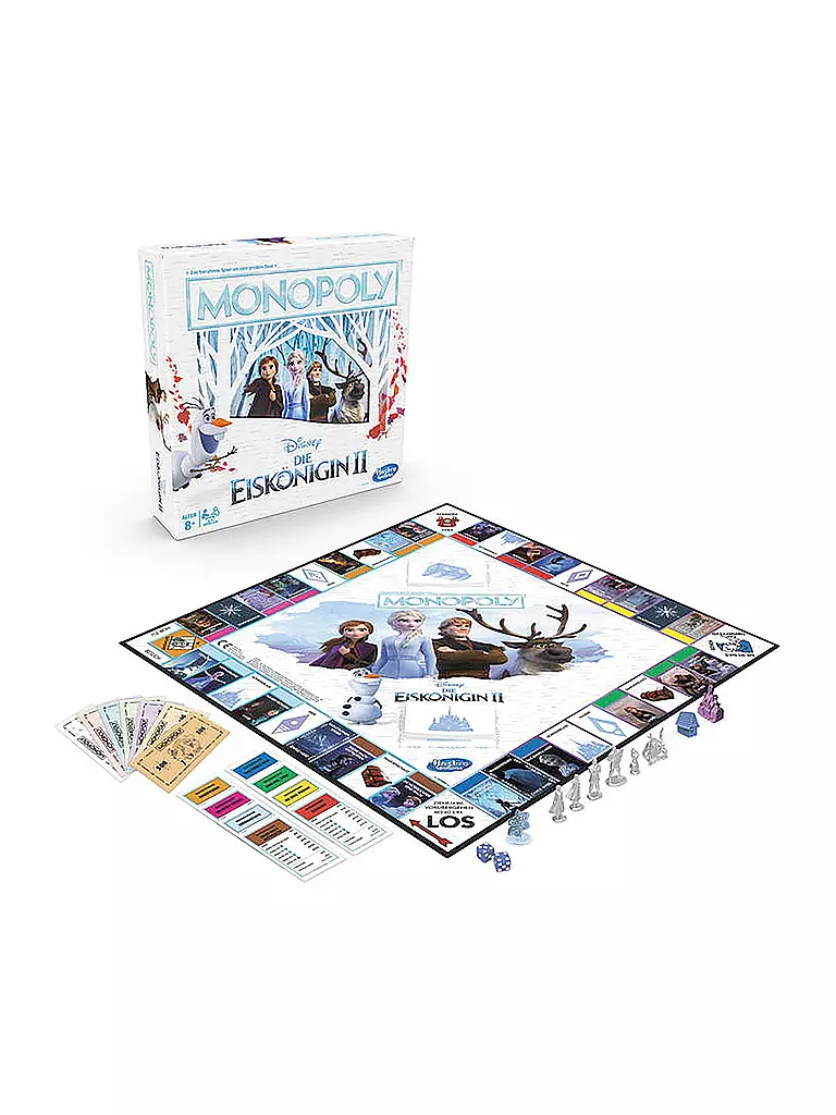 HASBRO | Monopoly - Disney Frozen II | transparent