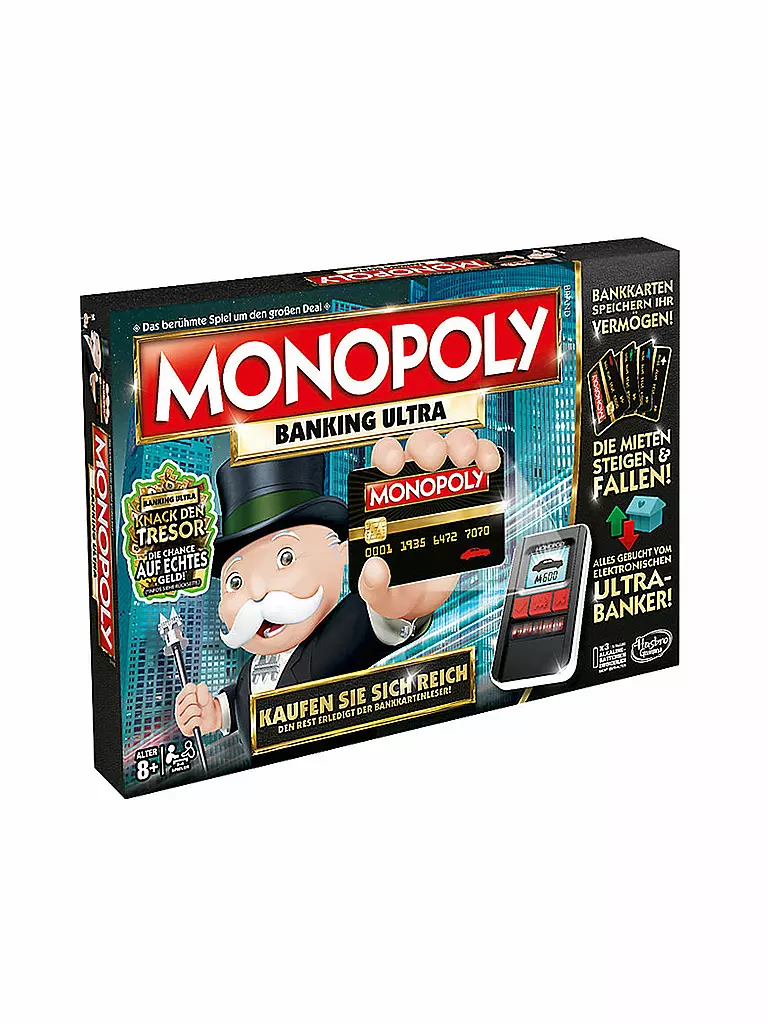 HASBRO | Monopoly Banking Ultra - Österreichische Version | transparent