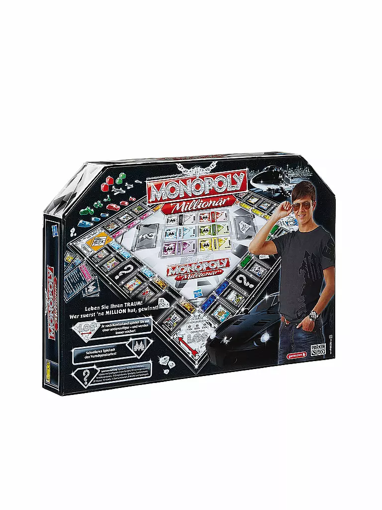 HASBRO | Monopoly Millionär | transparent