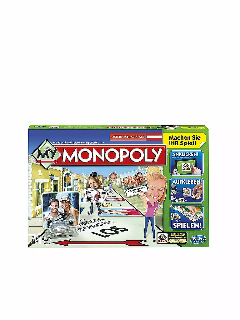 HASBRO | My Monopoly - Österreich Version | transparent