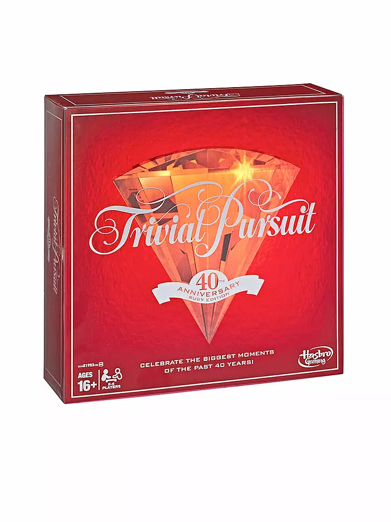 HASBRO | Trivial Pursuit 40 Jahre | transparent