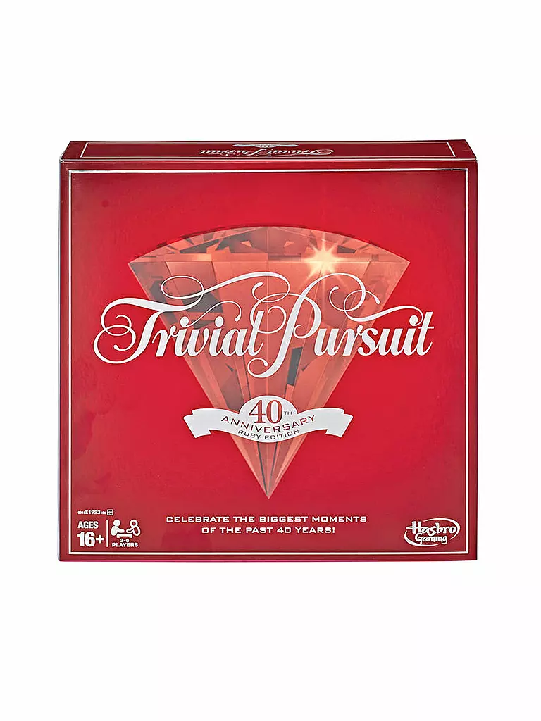 HASBRO | Trivial Pursuit 40 Jahre | transparent