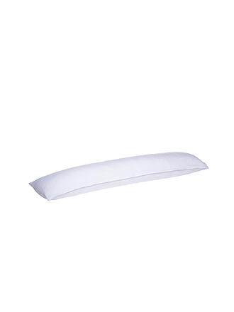 HEFEL | Jersey-Bezug Seitenschläferkissen 35x160cm Weiss