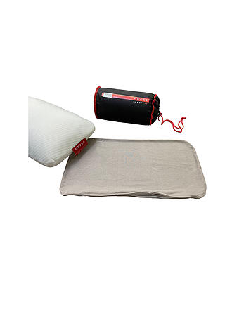 HEFEL | Jerseybezug für Reisekissen 25x45cm Taupe 