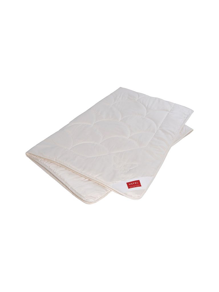 HEFEL Sommerdecke Pure Silk 140x200cm (champagner) weiss