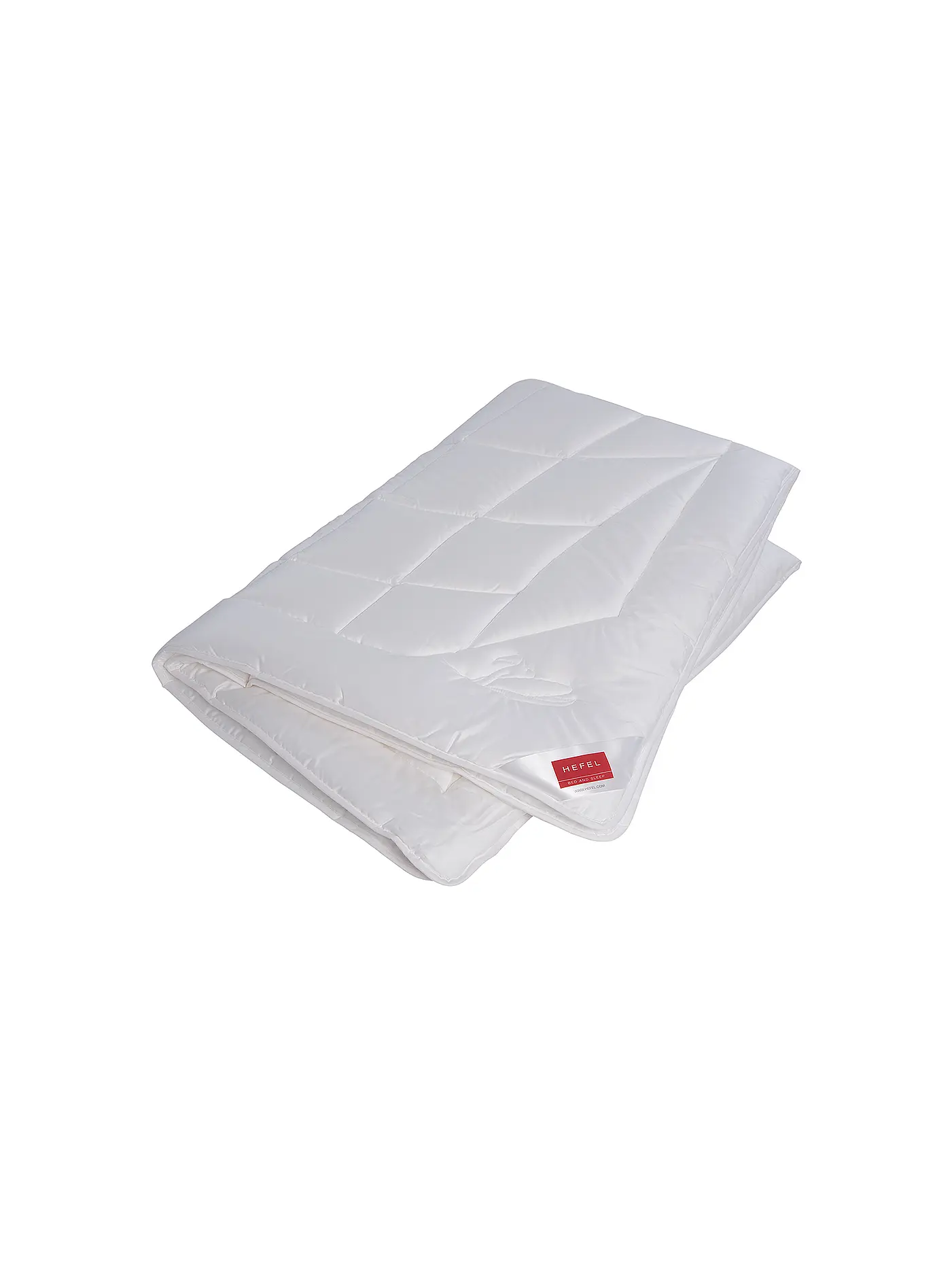 HEFEL | Ganzjahresdecke PURE MAIZE 200x200cm (1000g) | weiss