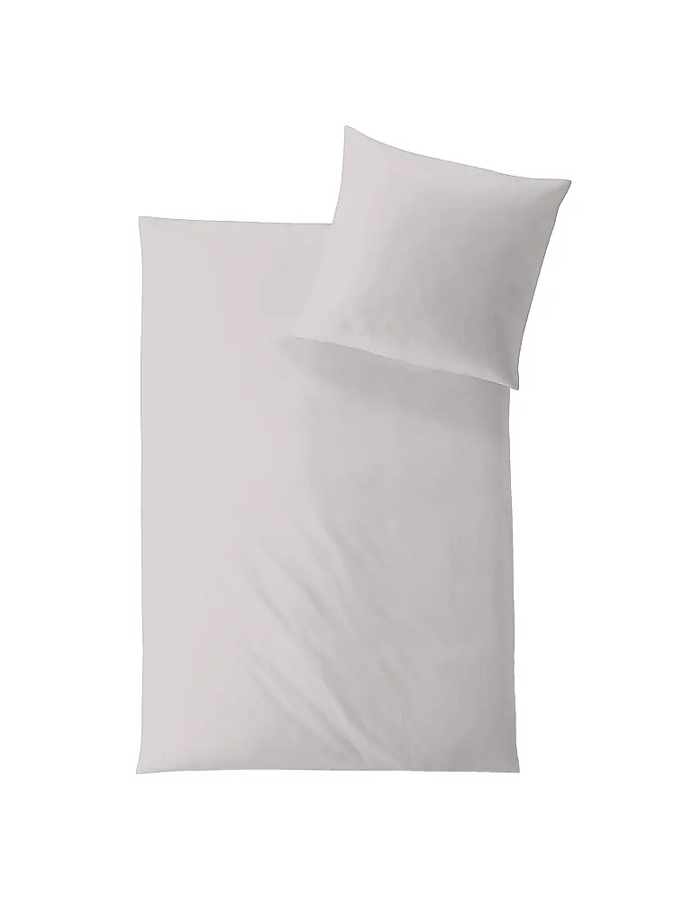 HEFEL | Tencel Bettwäsche 70x90cm / 140x200cm Silber | silber