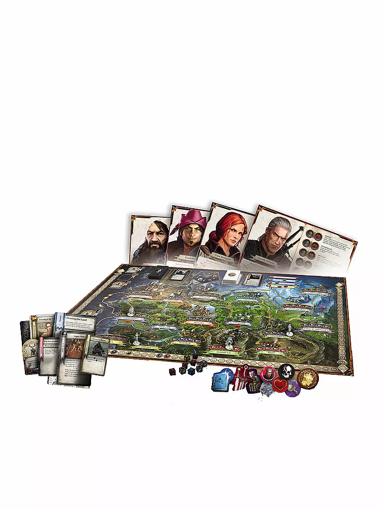 HEIDELBERGER SPIELEVERLAG | Abenteuerspiel - The Witcher | transparent