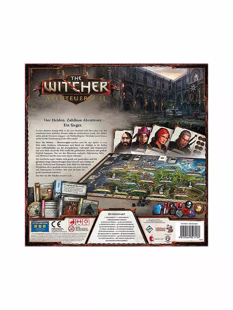 HEIDELBERGER SPIELEVERLAG | Abenteuerspiel - The Witcher | transparent