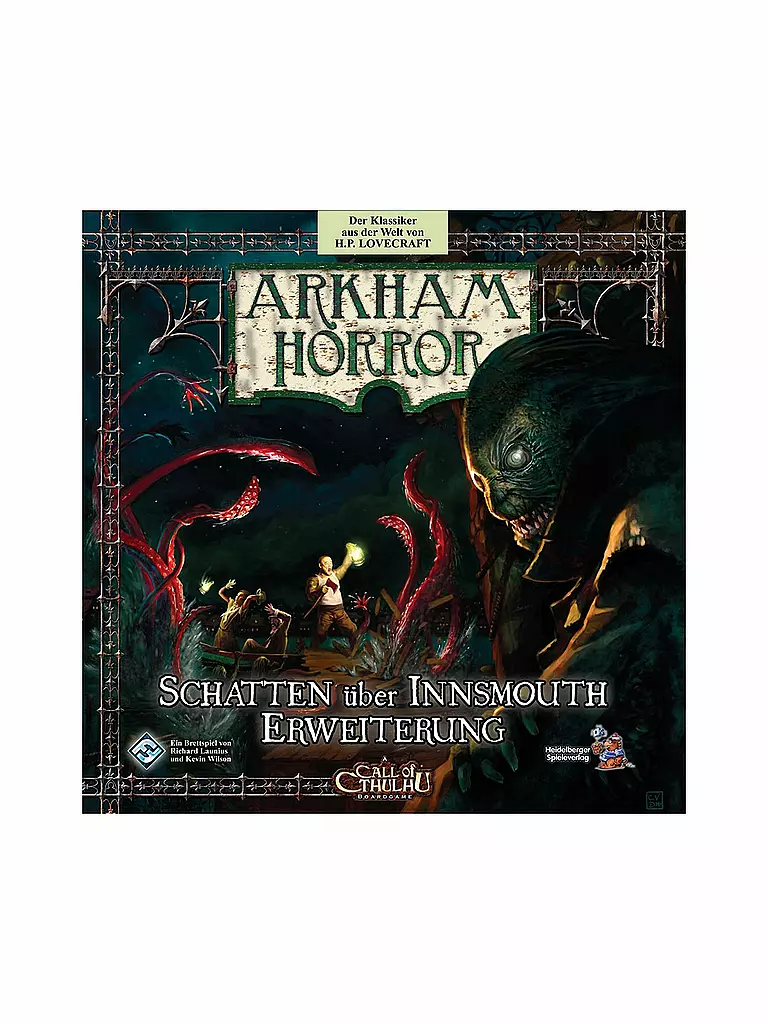 HEIDELBERGER SPIELEVERLAG | Arkham H - Schatten über Innsmouth (Deutsch)  | transparent