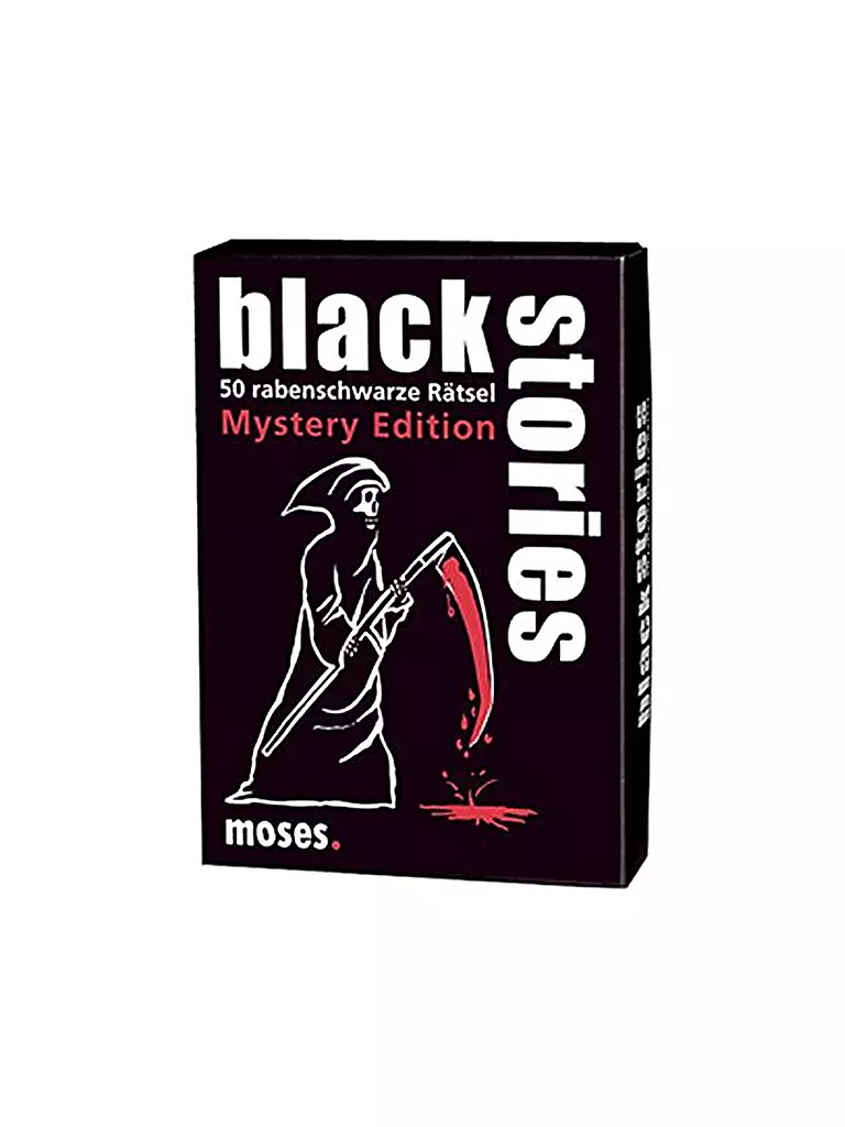 HEIDELBERGER SPIELEVERLAG | Black Stories "Mystery Edition" | transparent