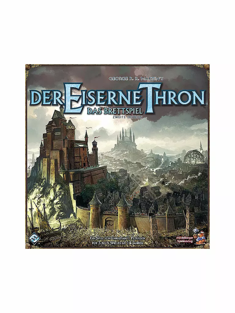 HEIDELBERGER SPIELEVERLAG | Brettspiel - Der eiserne Thron 2 Edition | keine Farbe