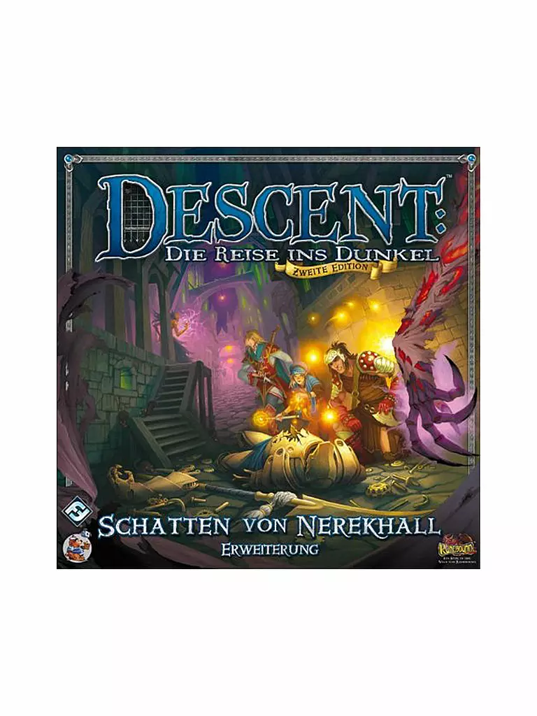 HEIDELBERGER SPIELEVERLAG | Descent 2nd Edition - Schatten von Nerekhall (Erweiterung) | transparent