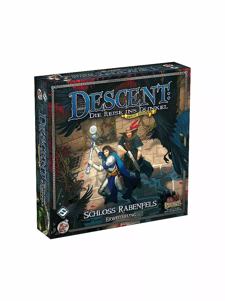 HEIDELBERGER SPIELEVERLAG | Descent 2nd Edition - Schloss Rabenfels (Erweiteurng) | transparent