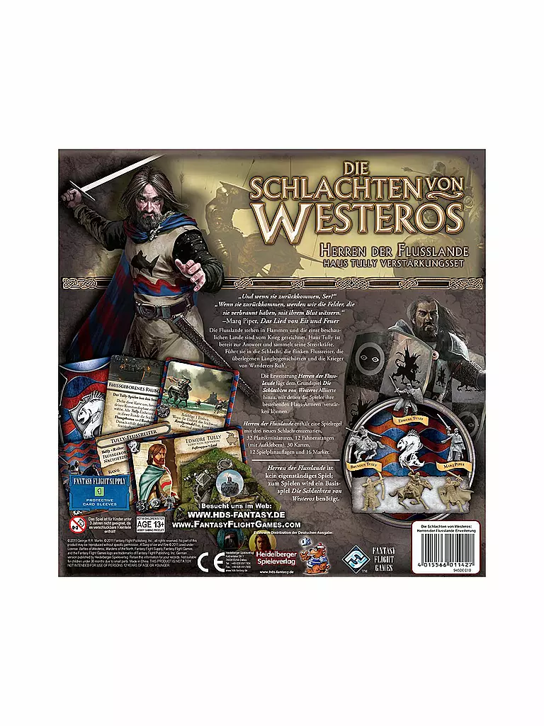 HEIDELBERGER SPIELEVERLAG | Die Schlachten von Westeros - herr des Flusslandes(Erweiterung) | keine Farbe