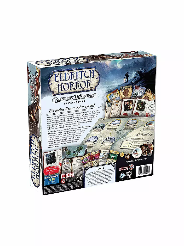 HEIDELBERGER SPIELEVERLAG | Eldritch Horror - Berge des Wahnsinns | transparent