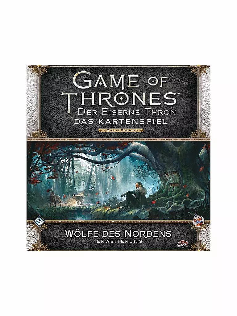 HEIDELBERGER SPIELEVERLAG | Game of Thrones - Der Eiserne Thron 2. Edition -  Wölfe des Nordens Erweiterung  | transparent