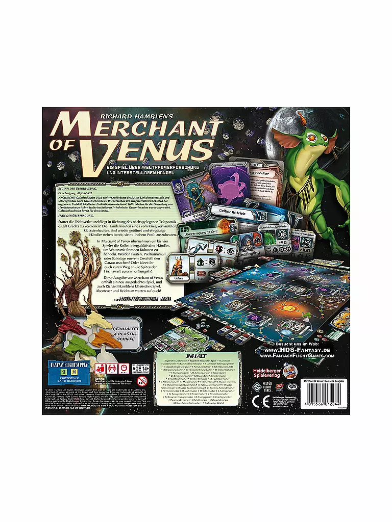 HEIDELBERGER SPIELEVERLAG | Merchant of Venus | transparent