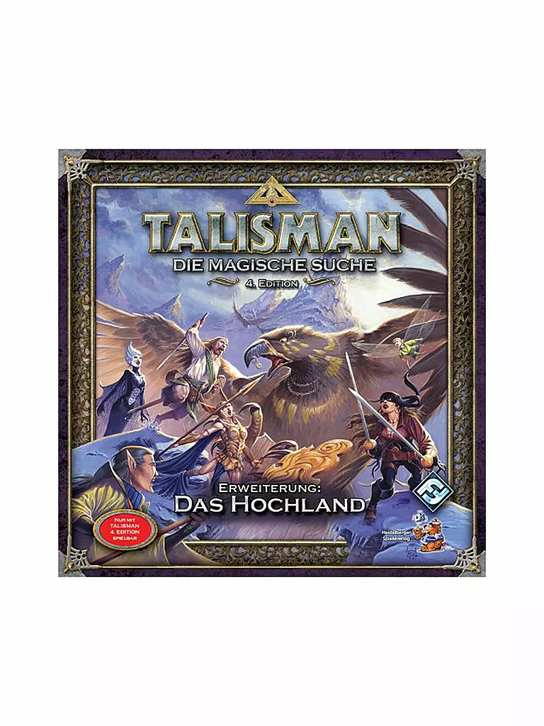 HEIDELBERGER SPIELEVERLAG | Talisman - Das Hochland (Erweiterung) | transparent