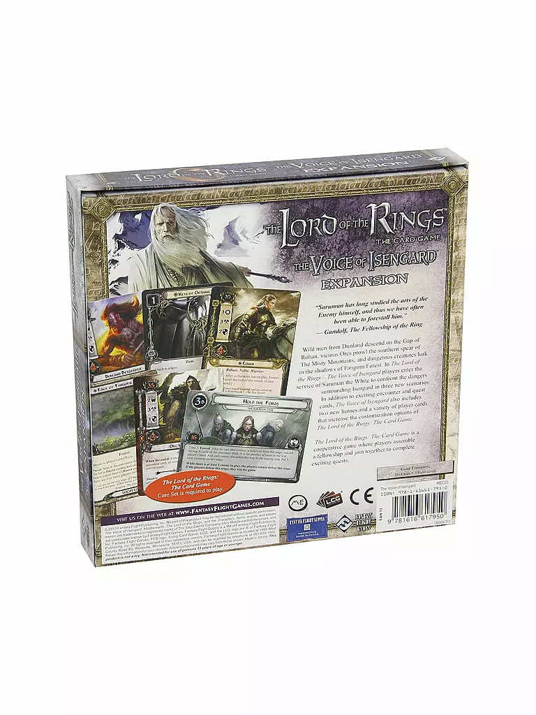 HEIDELBERGER SPIELEVERLAG | The Lord of the Rings LCG - The Voice of Isengard Expansion | keine Farbe