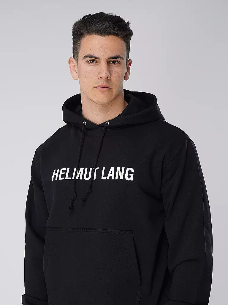 HELMUT LANG | Kapuzensweater - Hoodie  | schwarz